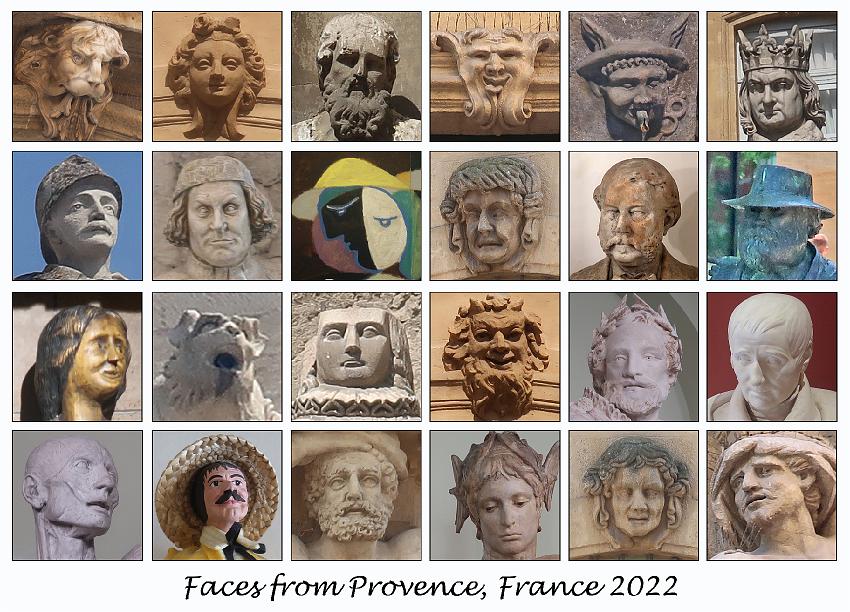 Provence Faces composite